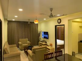 Areia De Goa, Comfort Stay Apartment near Baga Beach，位于巴加的海滩酒店