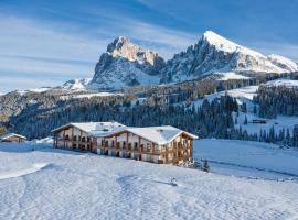 Brunelle Seiser Alm Lodge，位于阿尔卑斯休斯山弗洛里安滑雪缆车附近的酒店