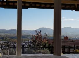 Blick über Krems mit Terrasse，位于多瑙河畔克雷姆斯的酒店