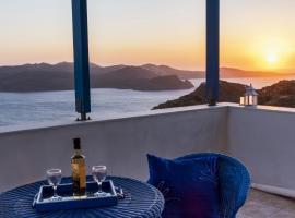 Milos Sunset Home，位于特里皮蒂的酒店