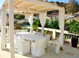 2 bedrooms appartement at Psathi 700 m away from the beach with sea view furnished terrace and wifi