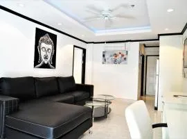 Room in Condo - Stylish 1 bed apartment at Jomtien Beach Condominium