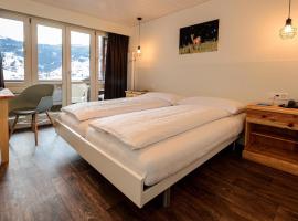 瑞士山圣母峰洛奇酒店，位于格林德尔瓦尔德的浪漫度假酒店
