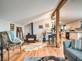 Lovely Barn Loft w/ Mountain Views on Horse Estate