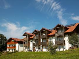 Gasthof Zum Wirt Ferienwohnung Hohenbogenblick，位于诺伊基兴的滑雪度假村