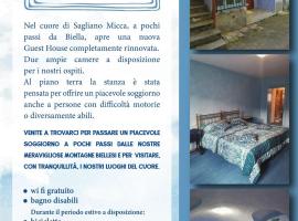 La Nuvola，位于Sagliano Micca的住宿加早餐旅馆