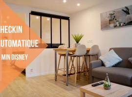 Self Checkin Automatique - 9 min Disney - LE ZEN - COSYRENTING，位于新城勒孔特的酒店