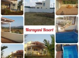 Narayani Resort - Serene resort with private swimming pool，位于蒂鲁瓦纳马莱的别墅