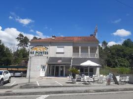 Hotel restaurante As pontes，位于蓬特亚雷亚斯的酒店