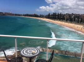 Manly Waterfront Beach Stay，位于Queenscliff布鲁克维尔体育场附近的酒店