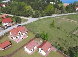 Komfortowe domki nad jeziorem - Zielony domek 1