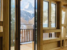 Chalet Bergheimat Zermatt，位于采尔马特的木屋