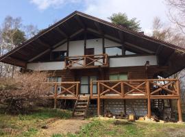 Nagano, log house，位于茅野的酒店