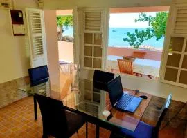 Maison de 2 chambres avec vue sur la mer terrasse et wifi a Les Anses d'Arlet a 1 km de la plage