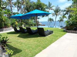 Absolute Beachfront, Paradise, 3BR Villa with Private Pool on 1200m2 of Tropical Land，位于图兰奔的酒店