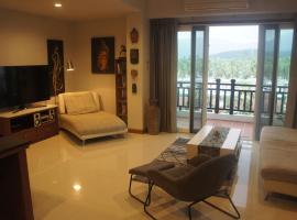 Khanom Beach Residence Sea & Mountain View - 1 Bedroom，位于Ban Na Dan的酒店
