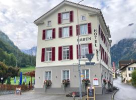 拉本酒店餐厅，位于Linthal的家庭/亲子酒店