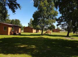 斯缇尔斯玛哈斯维尔图露营地，位于Upesgrīva的露营地