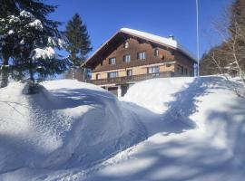 Säntisecho - in der Natur zu Hause，位于Urnäsch桑蒂斯附近的酒店