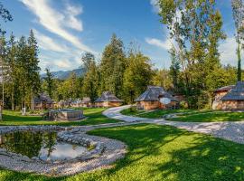 Slovenia Eco resort，位于Stahovica的豪华帐篷营地
