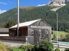 Madulain Lodge @ Werkhof，位于Madulain的木屋