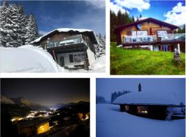 Chalet Casa Cresta - Top of Lenzerheide - bis 8 Personen，位于瓦尔贝拉的酒店