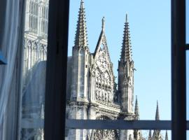 Rouen Hyper Centre Cathédrale Hotel de ville，位于鲁昂的民宿