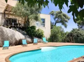 Lovely Home In Calvi With House Sea View