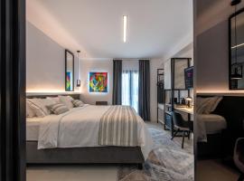 Central Boutique Hotel by naoussa hills adults only，位于纳乌萨的酒店