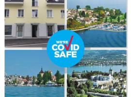 3 Doppelbett Business Apartment am Bodensee，位于阿尔邦的公寓