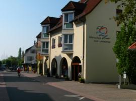 Gästehaus zum Landesteg，位于博登斯边的伊门施塔特的酒店