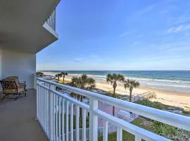 Beachfront Condo with Pool Access in Ponce Inlet