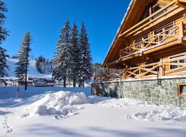 High Tatras Chalet，位于什特尔布斯凯普莱索的木屋