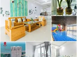 Qvungtau-com-3BR Oasky- Seaview apartment Vung Tau
