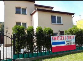 Kwatery u Beaty，位于Krynica Morska - PiaskiVistula River Sandbar附近的酒店