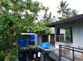 Hau Eco Lodges Citumang，位于庞岸达兰的宾馆