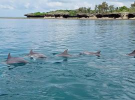 Wasini Raha Snorkeling and Diving，位于Wasini单桅帆船之旅停车场附近的酒店