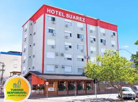 Hotel Suárez Campo Bom，位于Campo Bom的带泳池的酒店