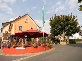Gasthof Die Rose，位于劳达-柯尼希斯霍芬的酒店