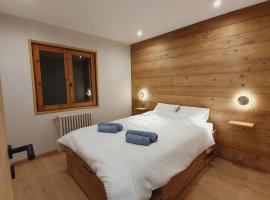 *** Le Refuge *** Logement standing Megève，位于代米考迪亚洛兹滑雪缆车附近的酒店