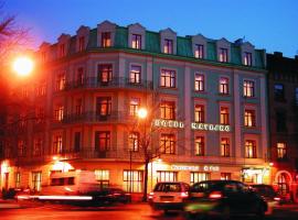 马特约科酒店，位于克拉科夫市中心的酒店