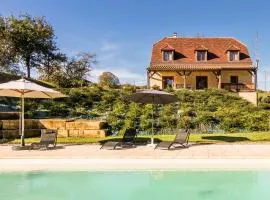 Luxury villa with pool on the edge of Montignac
