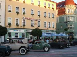 Boulevardhotel Sängerstadt - alle Zimmer klimatisiert，位于芬特斯沃德的酒店