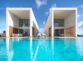 CARAIBAS Bonaire modern air-conditioned vacation villa with a private 20 meter magnesium pool，位于Belnem的酒店