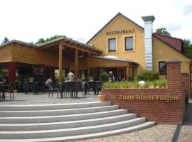 Zum Alten Hafen，位于拉特诺的酒店