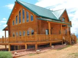 Red Rock Ranch Log Cabin: Large, Fully Furnished
