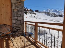 Chalet Le Granitic，位于里蒙纽耶的滑雪度假村