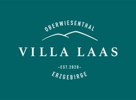 Villa Laas Oberwiesenthal，位于奥泊维森塔尔费彻特尔堡铁路附近的酒店