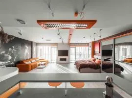 sky ORANGE jacuzzi sauna 28 FLOOR