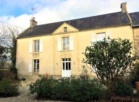 Les chambres d'Omaha Beach Etablissement avec deux chambres d'hôtes, petit-déjeuner compris fait-maison et produits locaux，位于滨海维耶维尔Omaha Beach Memorial Museum附近的酒店